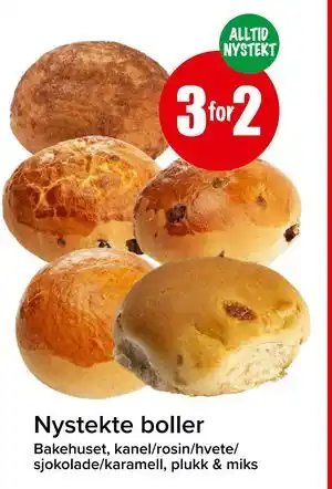 Spar Nystekte boller tilbud