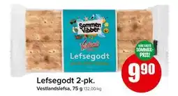 Spar Vestlandslefsa, 75 g tilbud