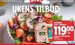 Meny MARINERT SVIN YTREFILET tilbud