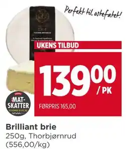 Meny Brilliant brie tilbud
