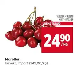 Meny Moreller tilbud