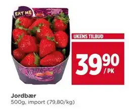 Meny Jordbær tilbud
