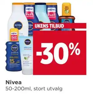 Meny Nivea tilbud