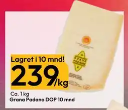 Gigaboks Grana Padano DOP 10 mnd tilbud