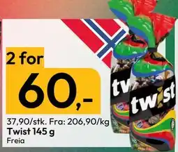 Gigaboks Twist 145 g tilbud