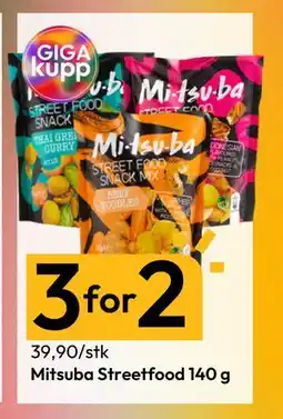 Gigaboks Mitsuba Streetfood 140 g tilbud