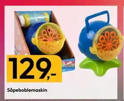 Gigaboks Såpeboblemaskin tilbud