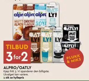 Coop Mega ALPRO/OATLY tilbud
