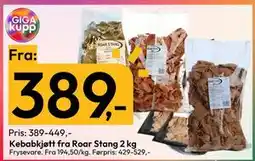 Gigaboks Kebabkjøtt fra Roar Stang 2 kg tilbud