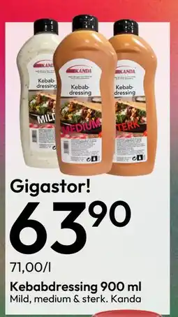 Gigaboks Kebabdressing 900 ml tilbud