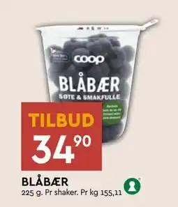 Coop Mega BLÅBÆR tilbud
