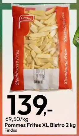 Gigaboks Pommes Frites XL Bistro 2 kg tilbud