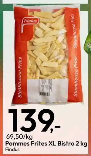 Gigaboks Pommes Frites XL Bistro 2 kg tilbud