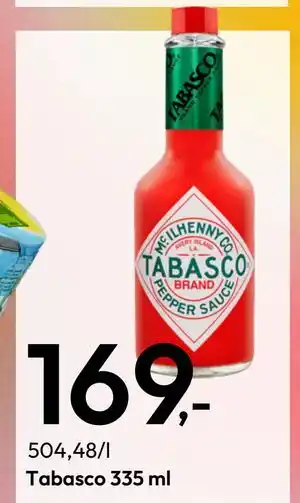 Gigaboks Tabasco 335 ml tilbud