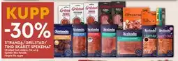 Coop Mega STRANDA/GRILSTAD/ TIND SKÅRET SPEKEMAT tilbud