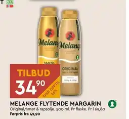 Coop Mega MELANGE FLYTENDE MARGARIN tilbud
