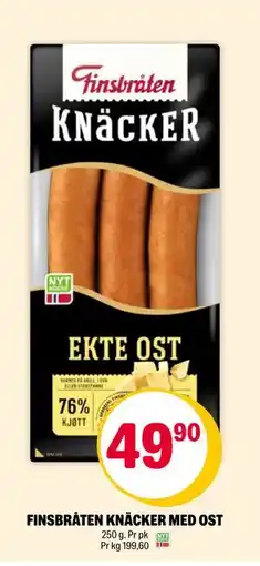 Coop Extra FINSBRÅTEN KNÄCKER MED OST tilbud