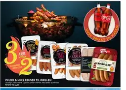 Coop Mega PLUKK & MIKS PØLSER TIL GRILLEN tilbud