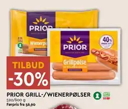 Coop Mega PRIOR GRILL-/WIENERPØLSER tilbud
