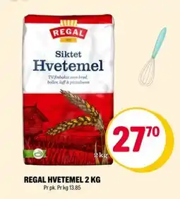 Coop Extra REGAL HVETEMEL 2 KG tilbud