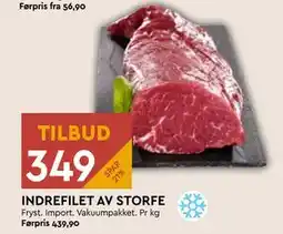 Coop Mega INDREFILET AV STORFE tilbud