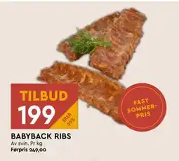 Coop Mega BABYBACK RIBS tilbud