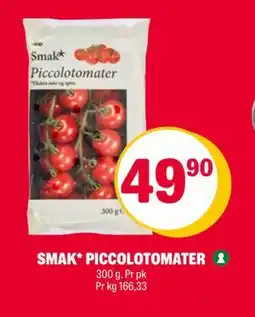 Coop Extra SMAK* PICCOLOTOMATER tilbud