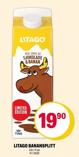 Coop Extra LITAGO BANANSPLITT tilbud