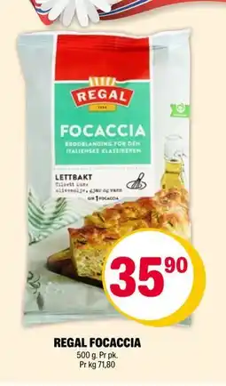 Coop Extra REGAL FOCACCIA tilbud