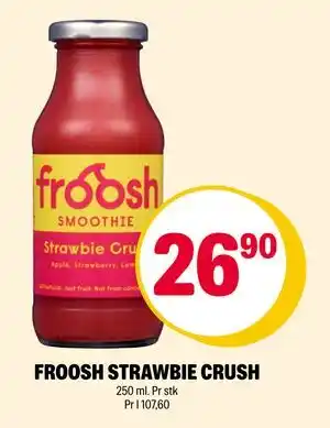 Coop Extra FROOSH STRAWBIE CRUSH tilbud