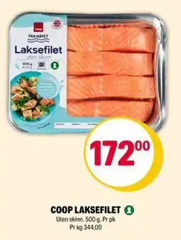 Coop Extra COOP LAKSEFILET tilbud