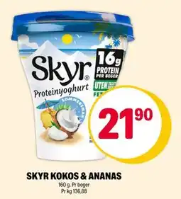 Coop Extra SKYR KOKOS & ANANAS tilbud