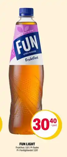 Coop Extra FUN LIGHT tilbud