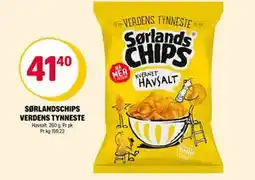 Coop Extra SØRLANDSCHIPS VERDENS TYNNESTE tilbud