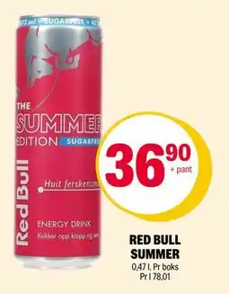 Coop Extra RED BULL SUMMER tilbud