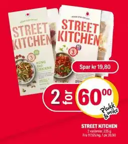 Coop Extra STREET KITCHEN tilbud