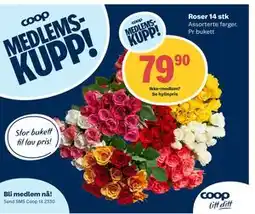 Coop Extra Roser 14 stk tilbud