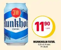 Coop Extra MUNKHOLM FATØL tilbud