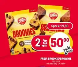 Coop Extra FREIA BROOKIE/BROWNIE tilbud