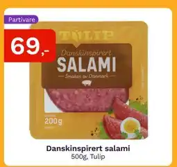 Oda Danskinspirert salami tilbud