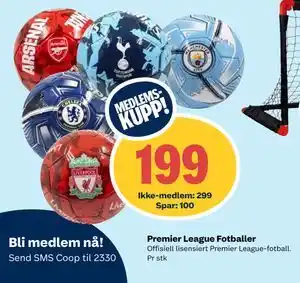 Coop Extra Premier League Fotballer tilbud