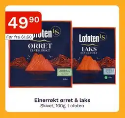 Oda Einerrøkt ørret & laks tilbud