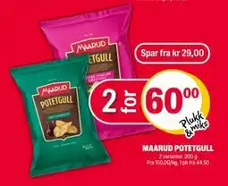 Coop Extra MAARUD POTETGULL tilbud