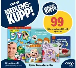 Coop Extra Bøker Barnas Favoritter tilbud