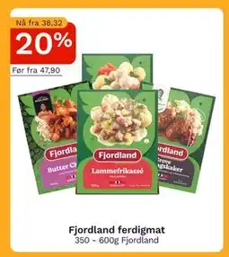 Oda Fjordland ferdigmat tilbud