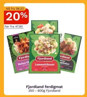 Oda Fjordland ferdigmat tilbud