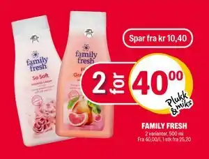 Coop Extra FAMILY FRESH tilbud