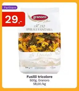 Oda Fusilli tricolore tilbud