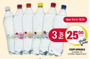 Coop Extra COOP SPRUDLE tilbud