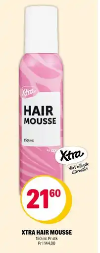 Coop Extra XTRA HAIR MOUSSE tilbud